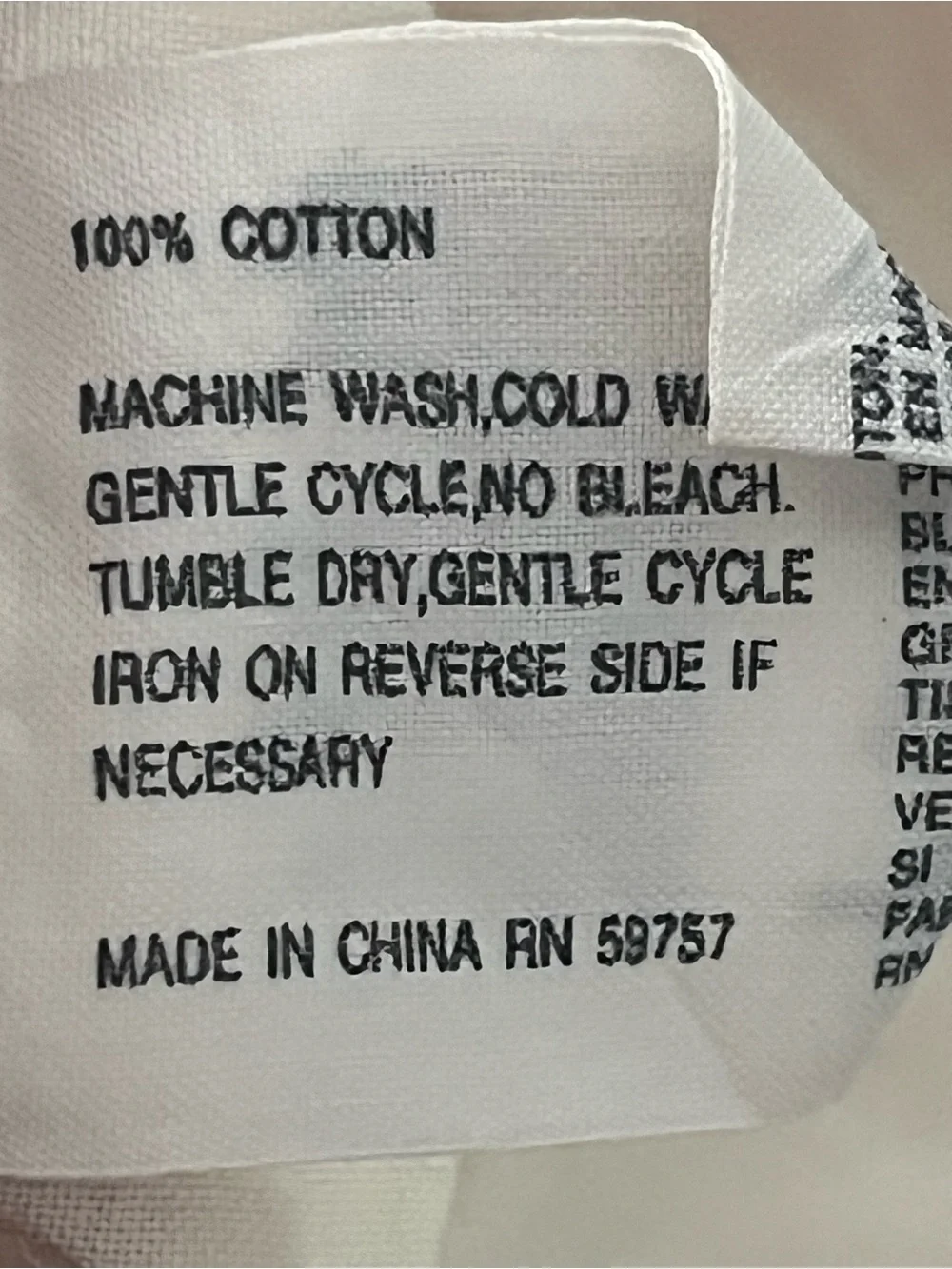 Embroidered Cream Bedskirt/ Firm Price
